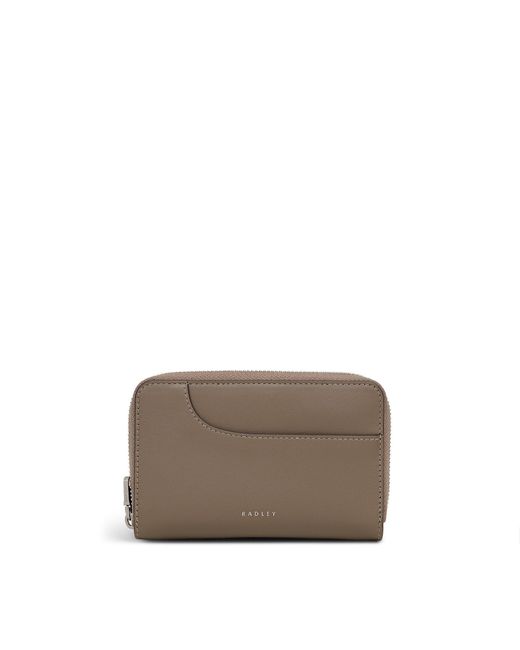 Radley Brown Pockets Medium Ziparound Purse