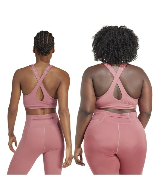 Adidas Purple Non Wired High Impact Sports Bra