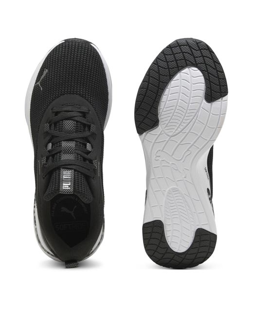 PUMA Black Softride Charm Animal Ld62