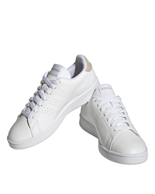 Adidas White Low-Top Trainers