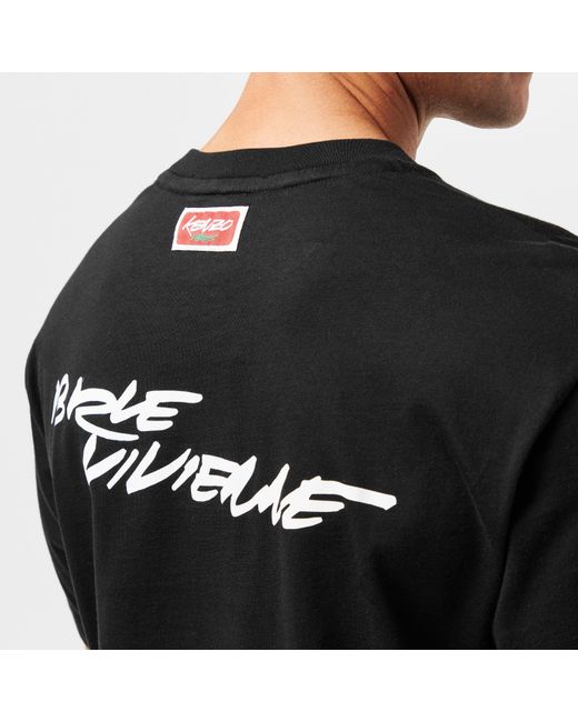 KENZO Black X Futura 2000 T-Shirt for men