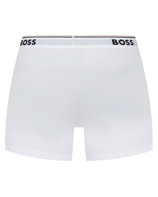 Boss White 3 Pack Boxer Shorts for men