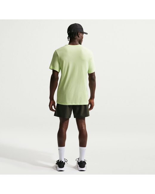 Nike Gray Dri-Fit Form 7 Unlined Versatile Shorts for men