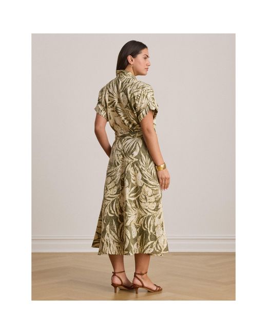 Ralph Lauren Metallic Shirt Dress