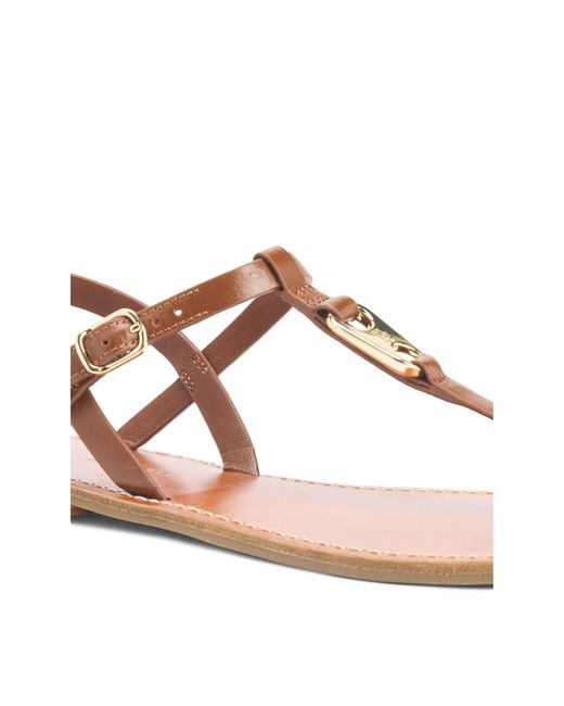 Tommy Hilfiger Pink Flat Sandals