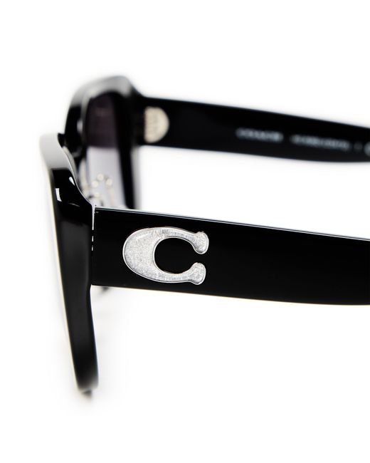 COACH Black Square Sunglasses