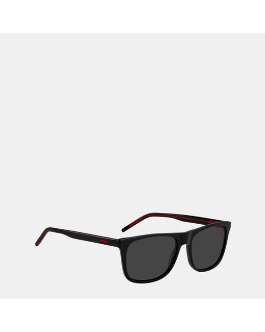 HUGO Black Square Uv Protection Sunglasses for men