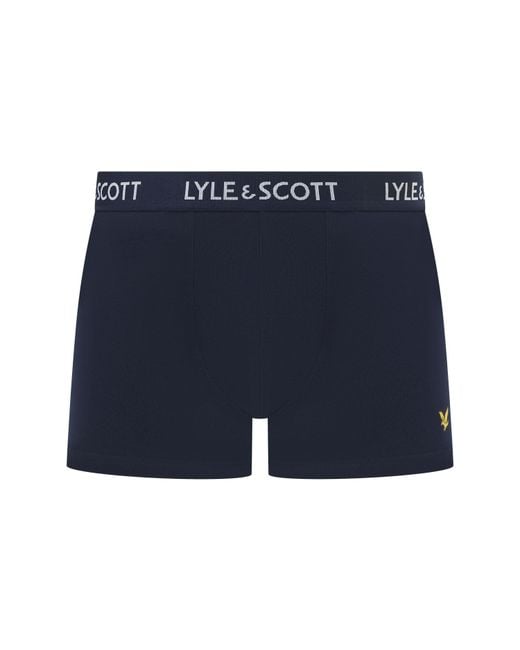 Lyle & Scott Blue Lyle Barclay 3Pk for men