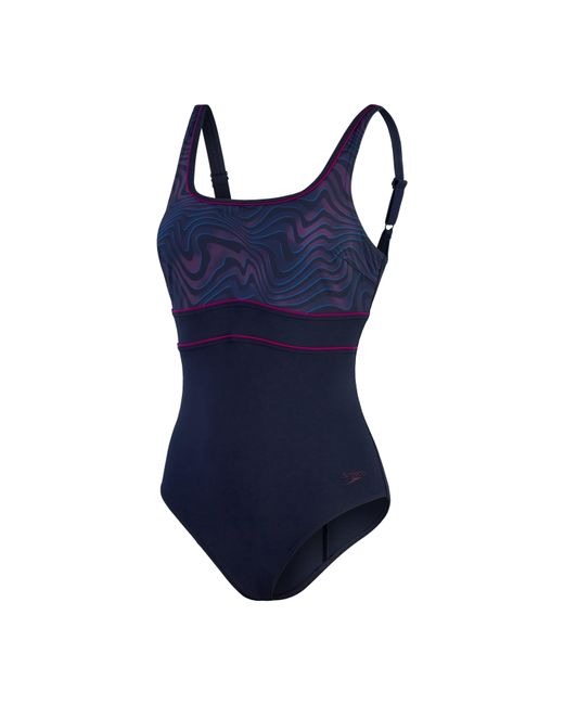 Speedo Blue Spdscu One Piece Swimsuit