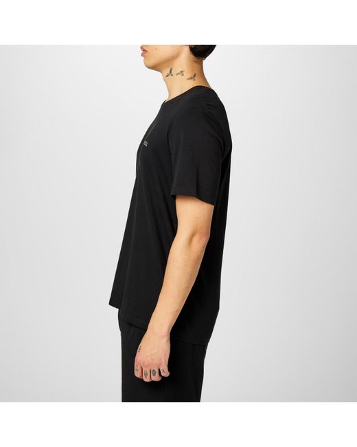 Boss Black Bodywear Mix & Match Premium Cotton T-Shirt With Logo Detail for men
