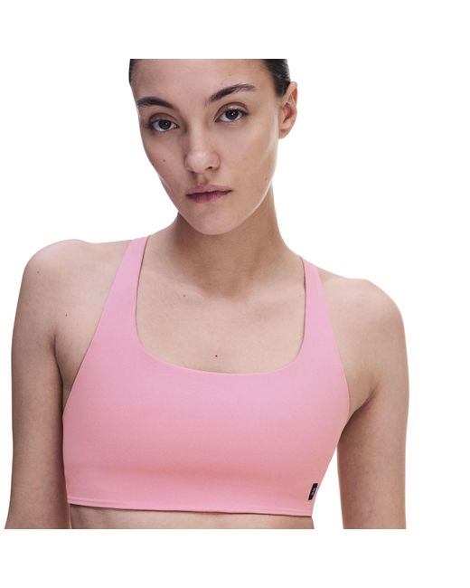 On Shoes Pink Studio Bra Ld6 Ld64