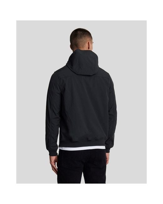 Lyle & Scott Blue Softshell Jacket for men