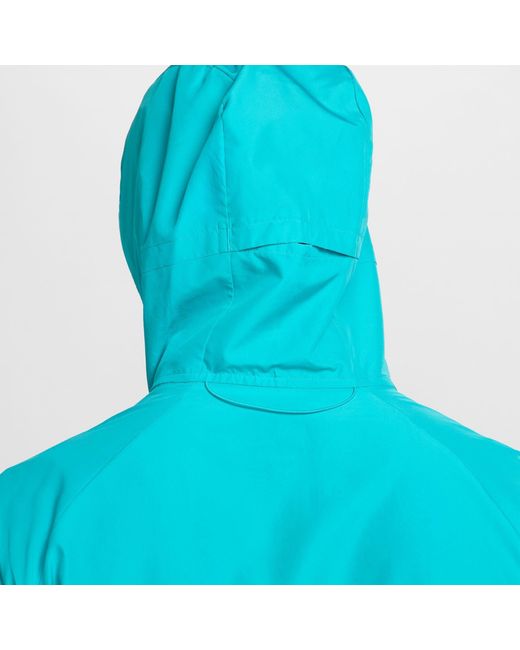 Nike Blue Miler Repel Running Jacket for men