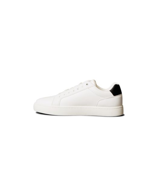 Calvin Klein White Ckj Cupsole Low-Top Trainers for men