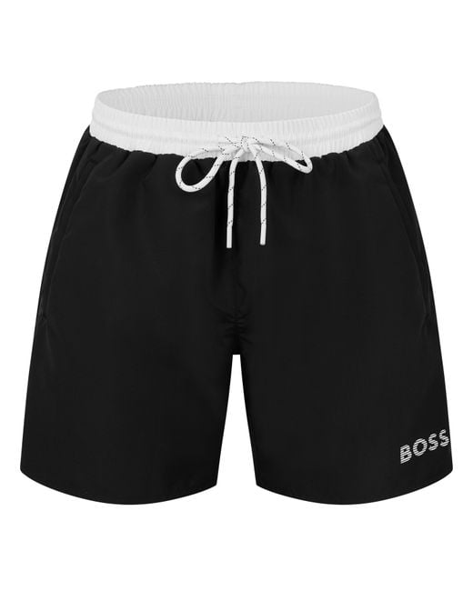 Boss Black Sailfish Swim Shorts for men