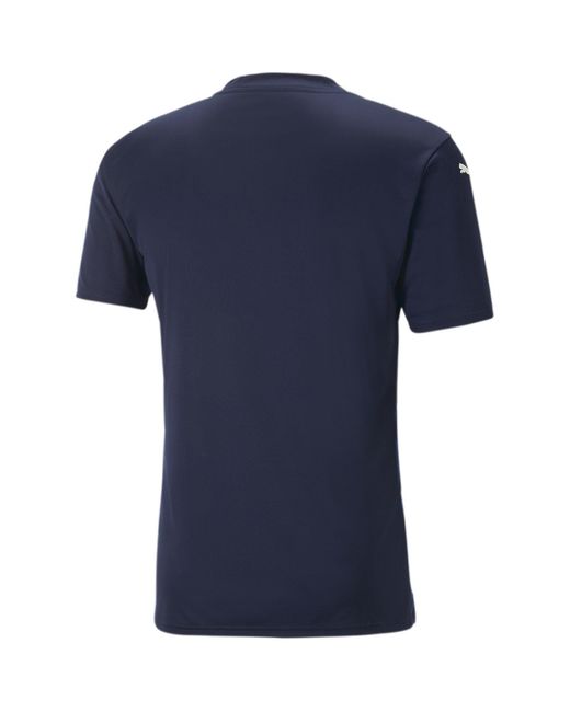 PUMA Blue Short-Sleeve Performance T-Shirt for men