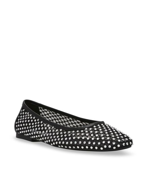 Steve Madden Black Auden Ballet Pumps