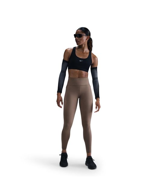 Nike Brown Swift 7/8 Tights