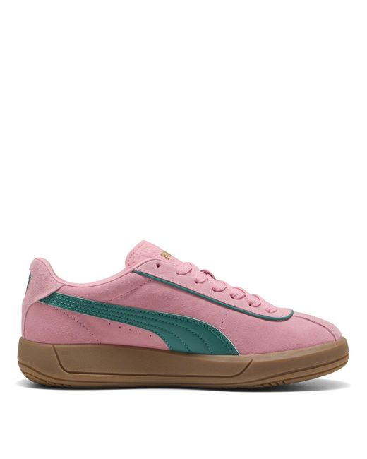 PUMA Pink Club Klassika Low-Top Trainers