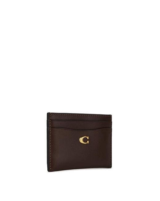 COACH Brown Card Holder