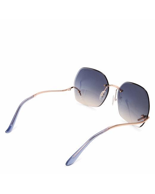 Guess Blue Oversized Sunglasses