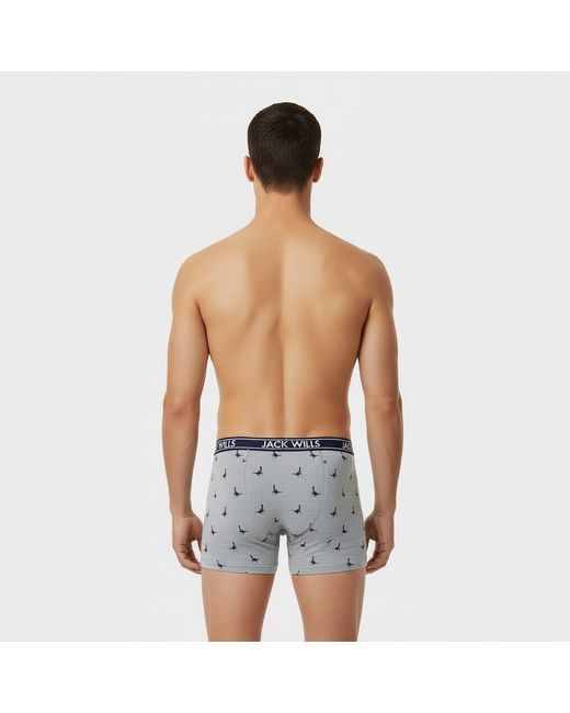 Jack Wills Blue Jw Daundley Boxers 3 Pack for men