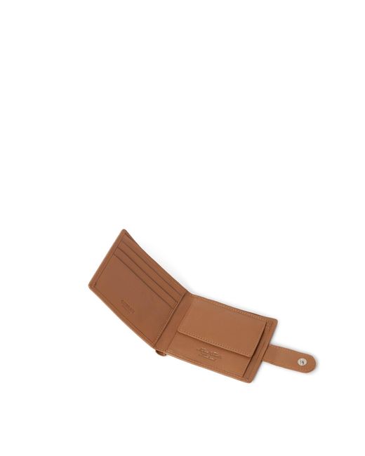 Osprey Brown Osprey Wesley Popper Wallet for men