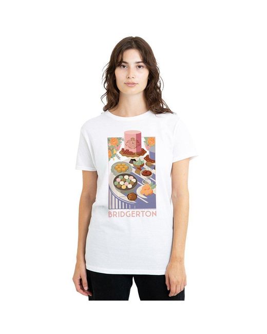 Bridgerton White Treats T Shirt