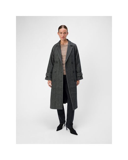 Object Black Keily Water Resistant Overcoat