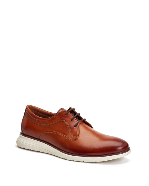 Base London Brown Wing Derby for men