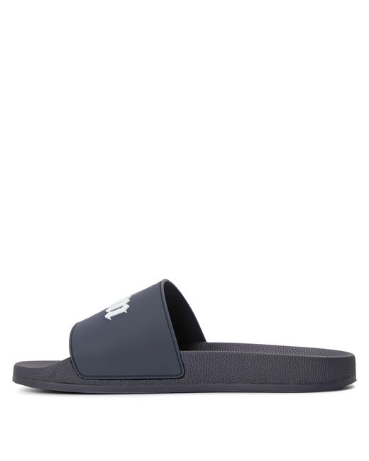 Palm Angels Blue Pool Sliders for men