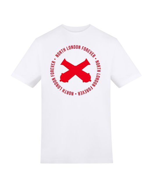 AWD White Printed Adults Pl Winners Tee