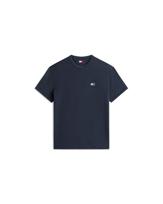 Tommy Hilfiger Blue Classic Tommy Small Badge T Shirt for men