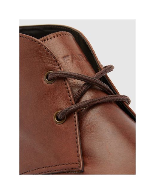 Farah Brown Jonah Chukka Boots for men