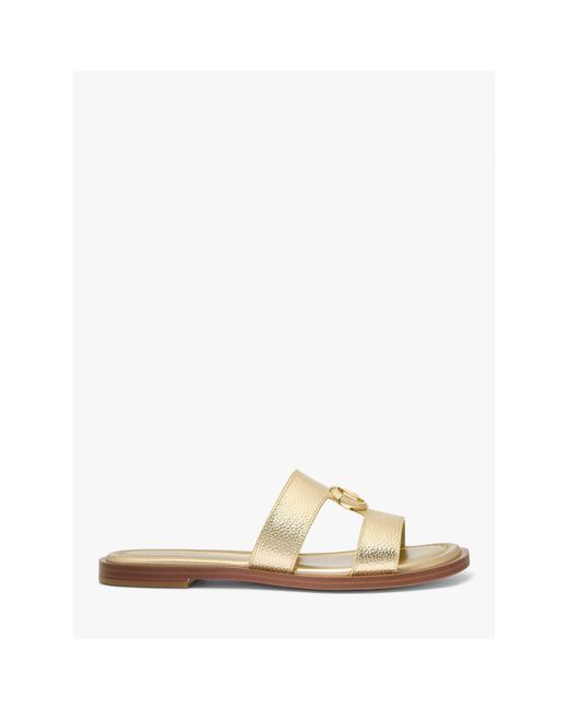 MICHAEL Michael Kors Natural Erin Flat Sandals