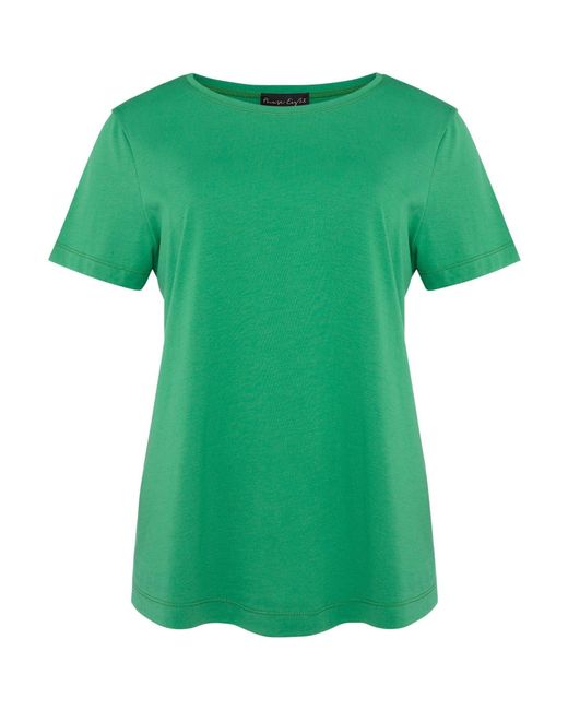 Phase Eight Green Huntly Stitch Detail T-Shirt