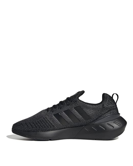Adidas Black Swift Run 22 Shoes for men