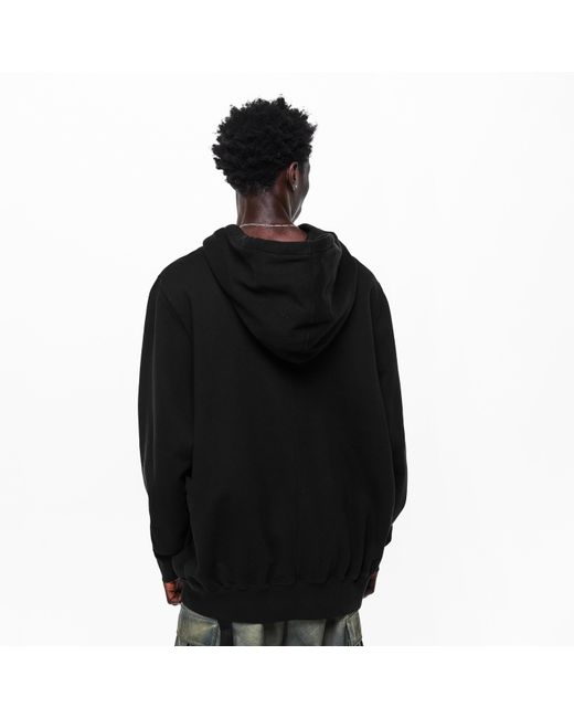 Rick Owens Black Overhead Hoodie for men
