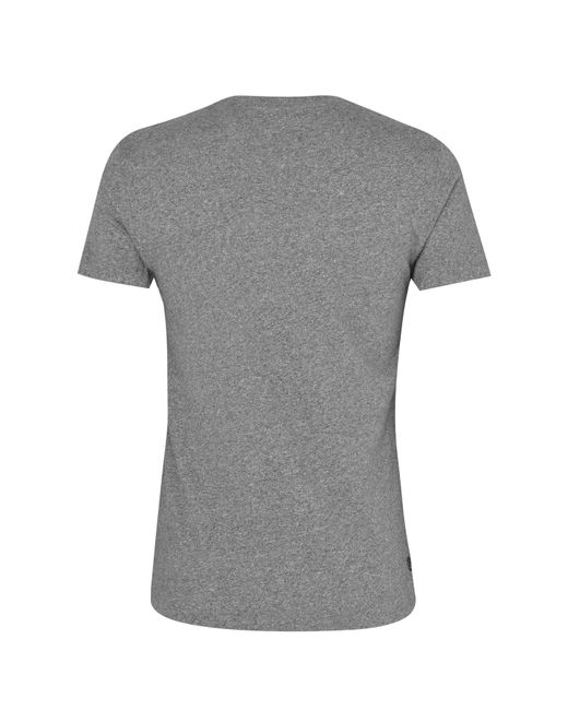 Superdry Gray Small Chest Logo T Shirt for men