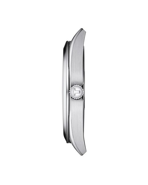 Tissot Metallic Stainless Steel Water Resistant Analogue Quartz Watch for men