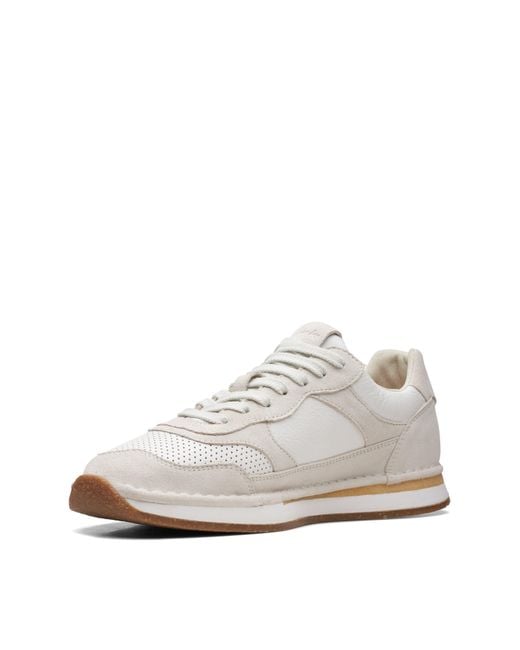 Clarks White Craft Run Tor for men