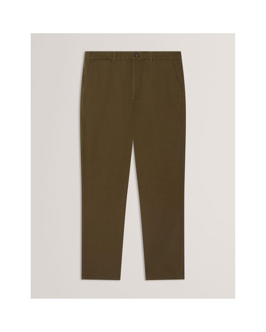 Ted Baker Green Slim Fit Chinos for men