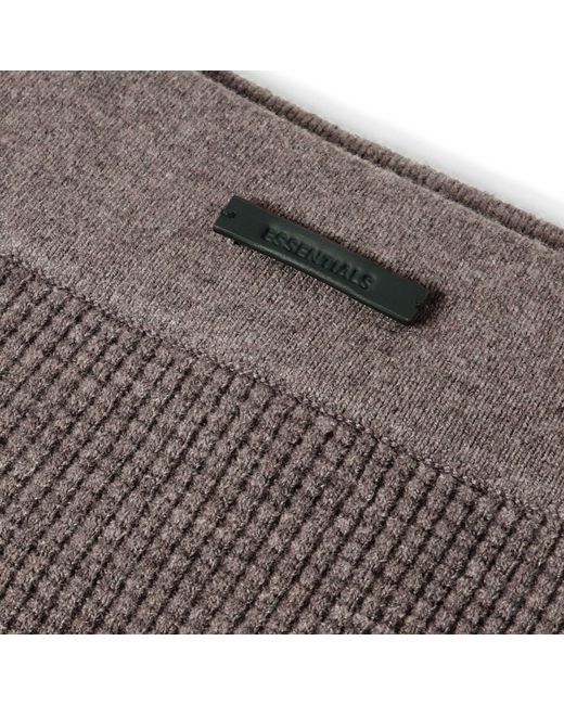 Fear Of God Natural Waffle Fleece Jogger Shorts