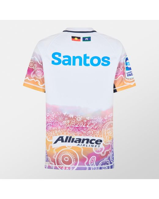 Canterbury Pink Queensland Reds Away Replica Short-Sleeve T-Shirt for men