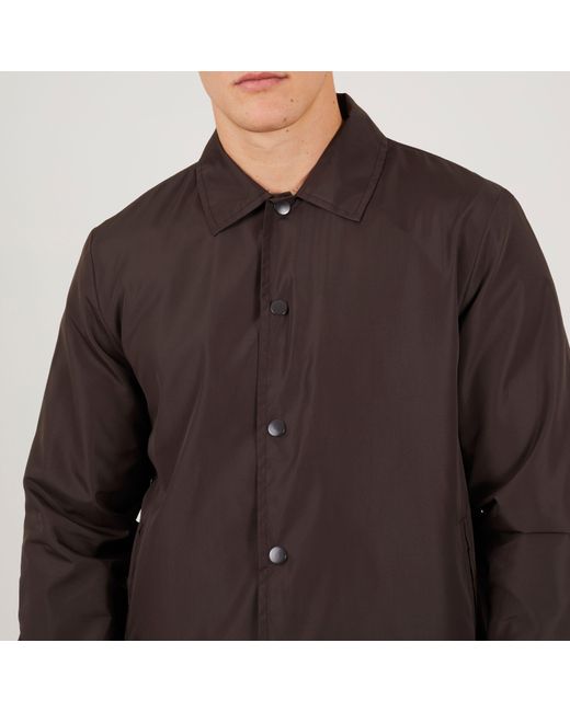 Brave Soul Brown Light Weight Coach Jacket for men