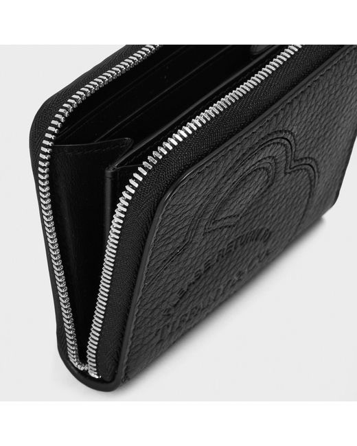 Tiffany & Co Black Zipped Wallet S 99 Compact Zipped Coin Purse