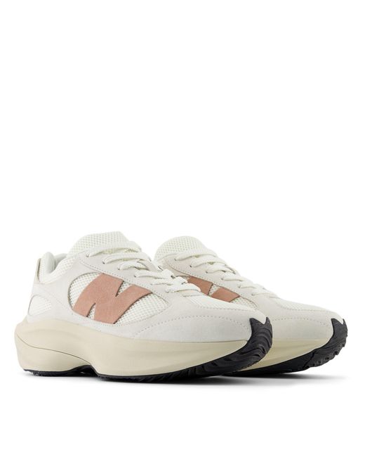 New Balance White Wrpd Runner