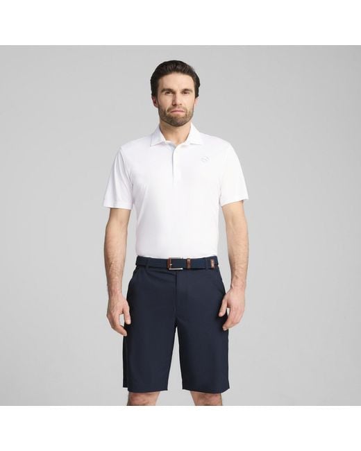 PUMA White Pure 2.0 Polo for men