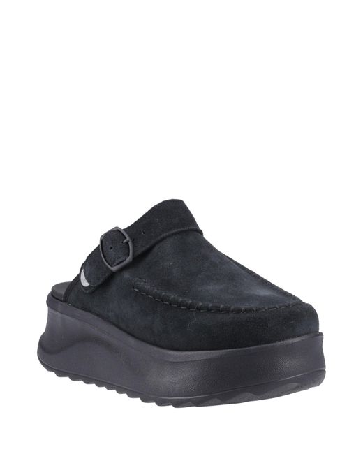 HeyDude Black Delray Clog
