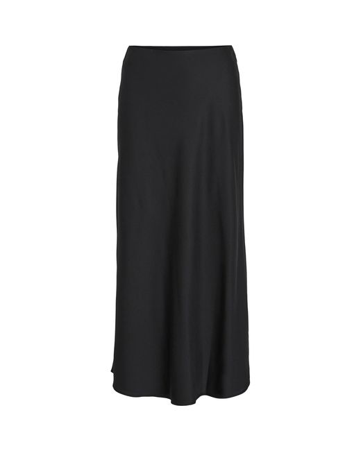 Vila White Midi Skirt